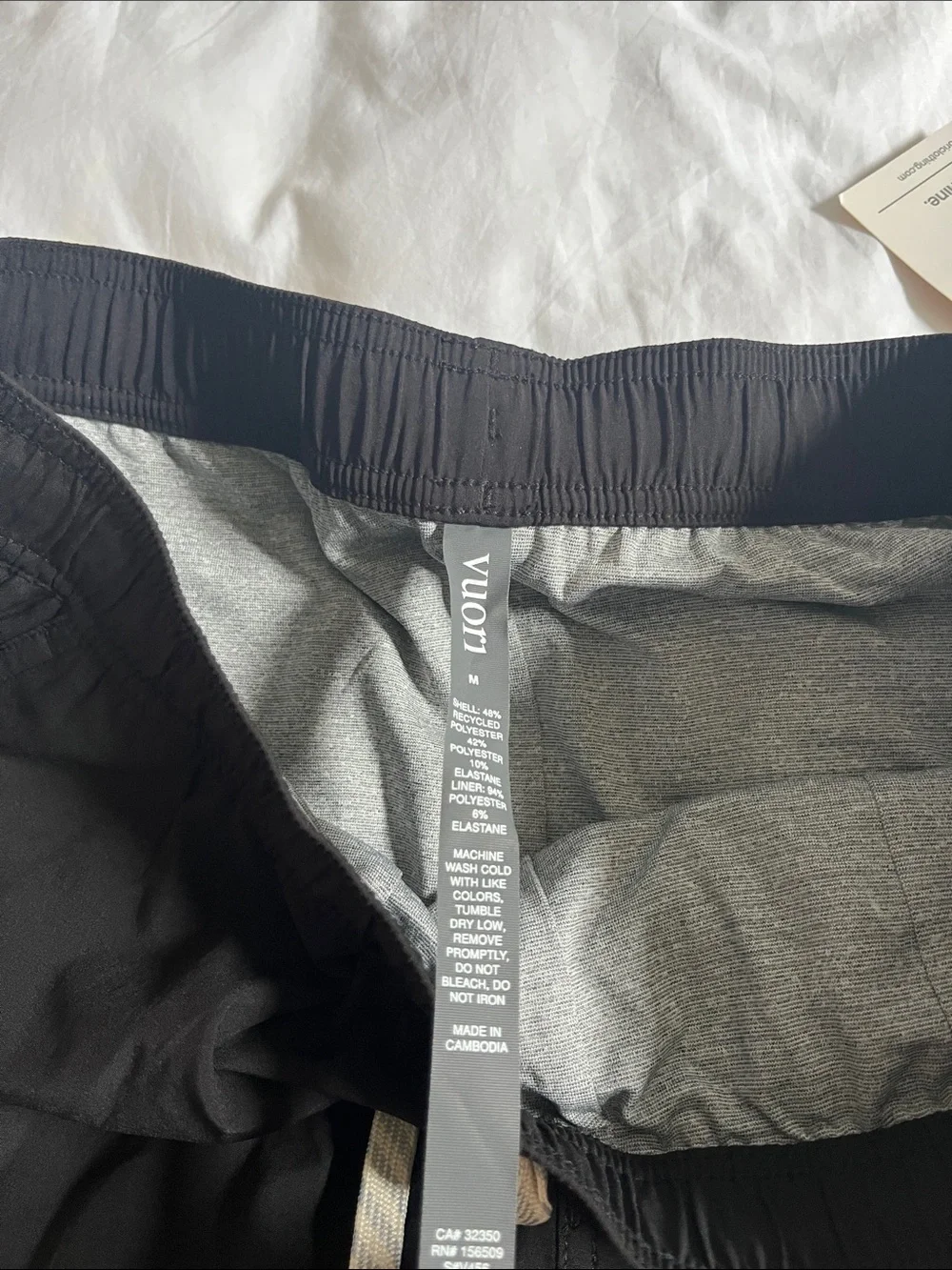 NWT Men’s Kore Jogger in black size medium
